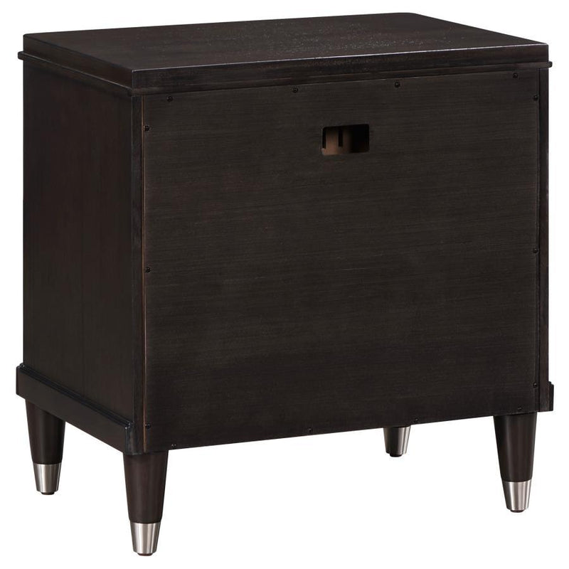 Emberlyn - 2-Drawer Nightstand Bedside Table - Brown