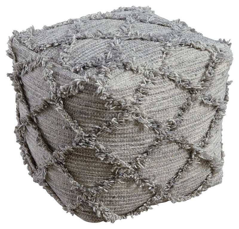 Adelphie - Gray - Pouf